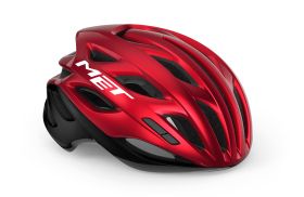 Kolesarska Čelada MET Estro MIPS - Red black metallic matt-S