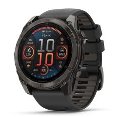 Športna ura Garmin Fenix 8 -51mm-Amoled-Carbon-Grey-Black