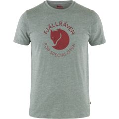 Kratka majica Fjallraven Fox-M_Fjallravern_FOX_grey_Melange-S