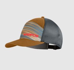 Kapa s šiltom Karpos Spasso Trucker-bronze/quarry/orange
