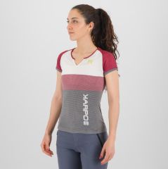 Ženska tehnična majica Karpos Moved EVO Jersey-Z_Karpost_Moved_EVO-vulcan-beet-red-XS