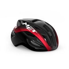 Kolesarska čelada MET Rivale MIPS-Rivale - Black Red Metallic Glossy-S