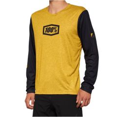 Kolesarska majica z dolgimi rokavi 100% AIRMATIC LS jersey-100 Percent Airmatic LS - Dijon-S