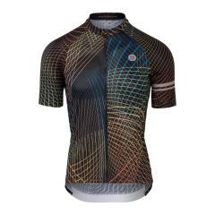 Kolesarski dres AGU Nocturnal Lines -Black-M