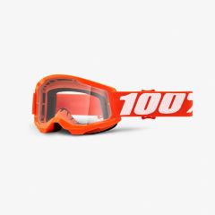 MTB očala 100% Strata 2 Clear Lens-100Percent-Strata2 Orange - Clear Lens
