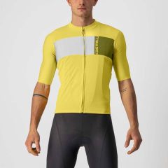 Kolesarski dres Castelli Prologo 7-Passion/Fruit/Ivory--M