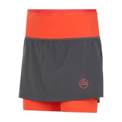Tekaško krilo La Sportiva Swift Ultra Skirt-Carbon Cherry Tomato-XS