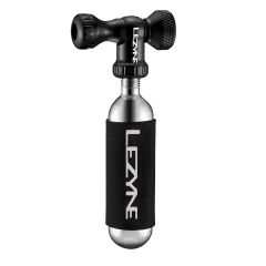 CO2 nastavek Lezyne Control Drive + 25g bombica-črna-črna