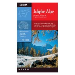 Zemljevid Sidarta Julijske Alpe 1:5.000 - Planinska karta