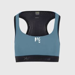 Ženski športni top Karpos Quick EVO Bra-Wind Blue/Vulcan-S