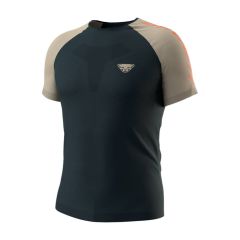 Tekaška majica Dynafit Ultra 3 S-Tech S/S-Blueberry/Rock Khaki-S/M