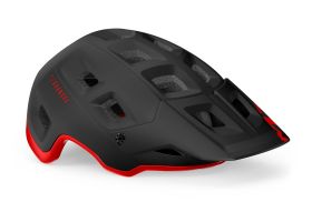 Kolesarska čelada MET Terranova MIPS - Black red matt glossy-S