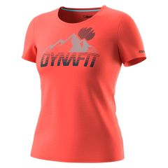 Ženska majica Dynafit Transalper Graphic-Hot Coral-L
