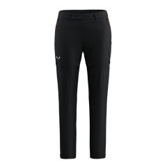Ženske pohodne hlače Salewa Puez Talvena DST 2/1-Black Out-XS