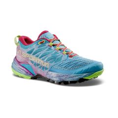Ženski tekaški čevlji La Sportiva Akasha II-Topaz/Red Plum-37