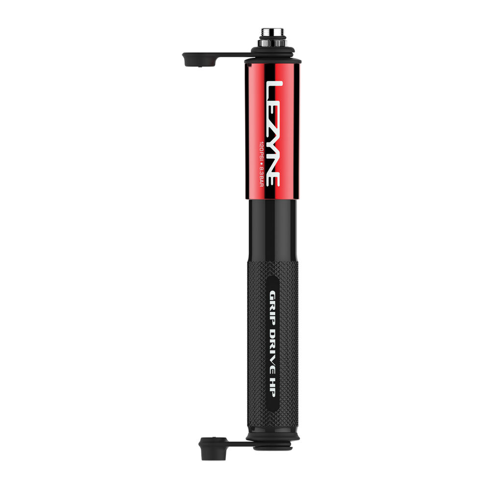 Ročna tlačilka Lezyne Grip Drive HP Small-Red