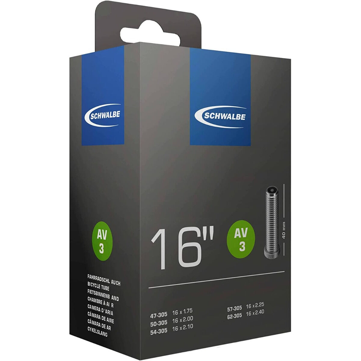 Zračnica Schwalbe AV3 16''- AV 40mm