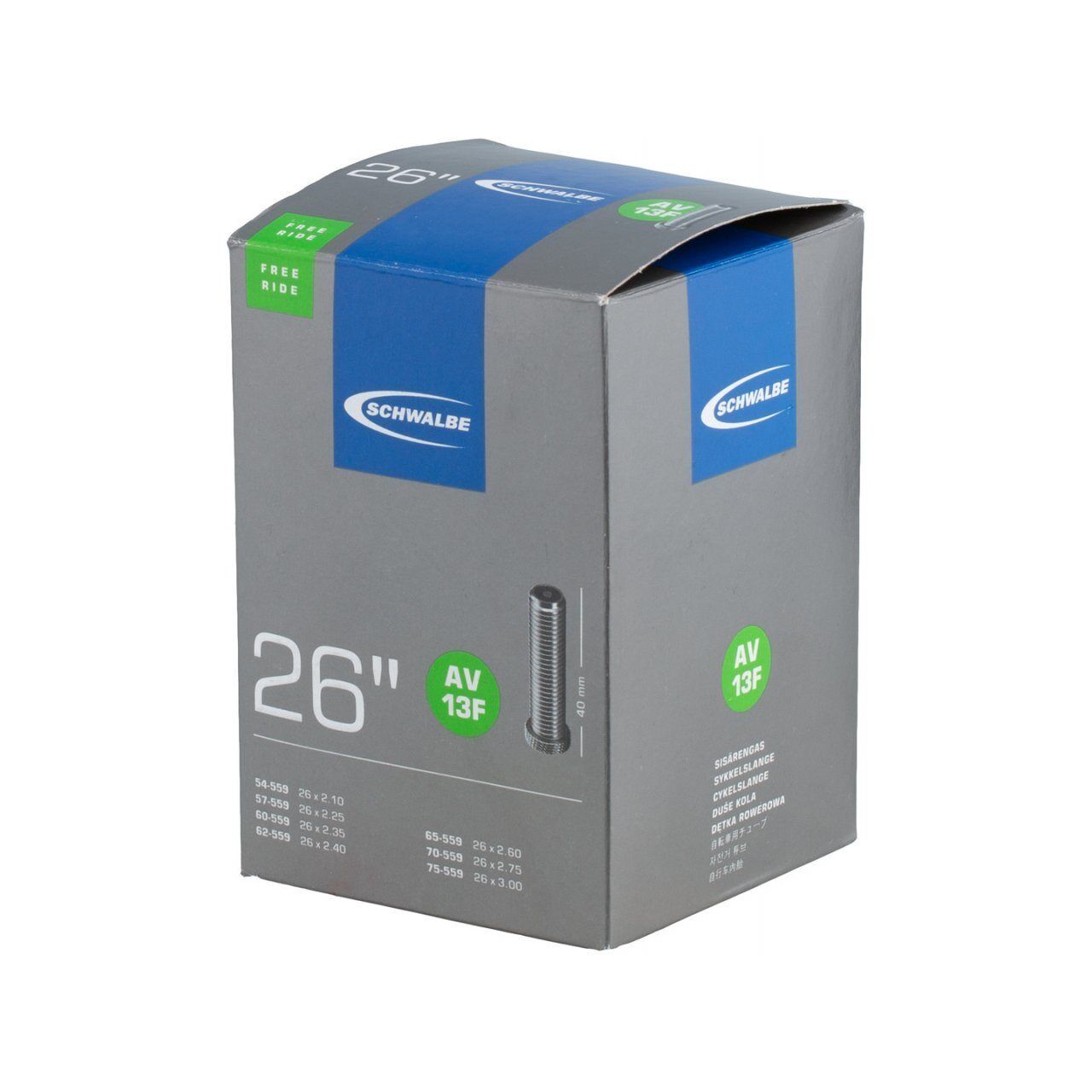 Zračnica Schwalbe 26x2.10-3.00 AV13F AV
