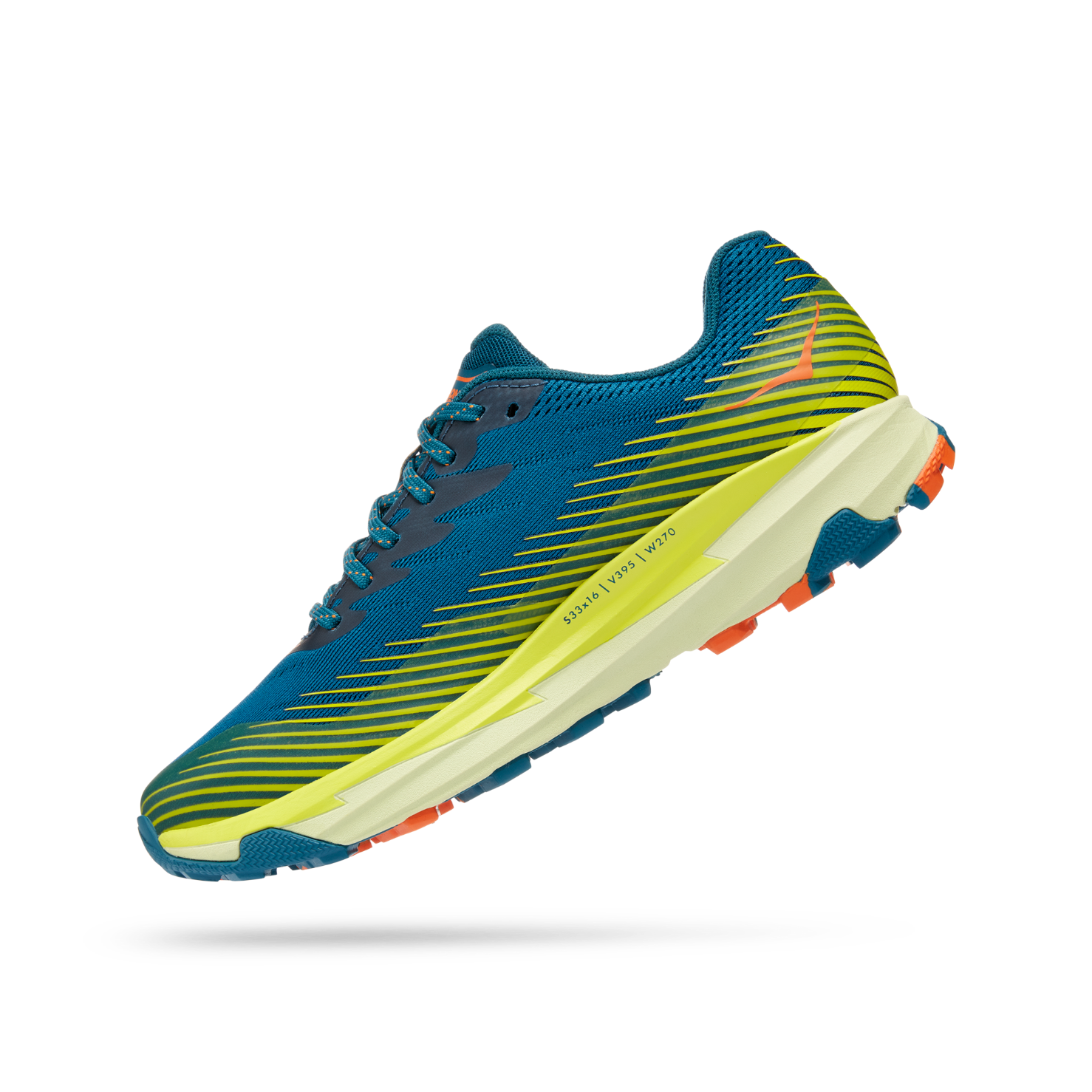 Running Shoes Hoka One One Torrent 2 - Blue coral/evening primerose