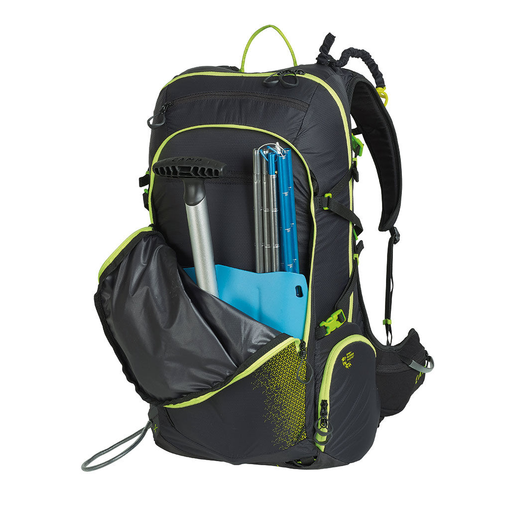 Backpack Camp Ski Raptor-Black/Green