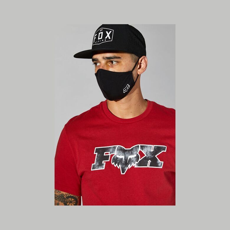 Fox Face Mask - Black