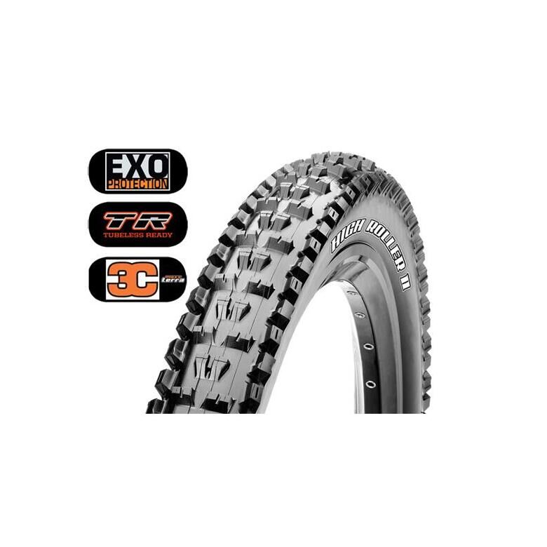 Gorski plašč Maxxis High ROller II 29x2.50 WT, EXO, TR, 3C, MaxxTerra