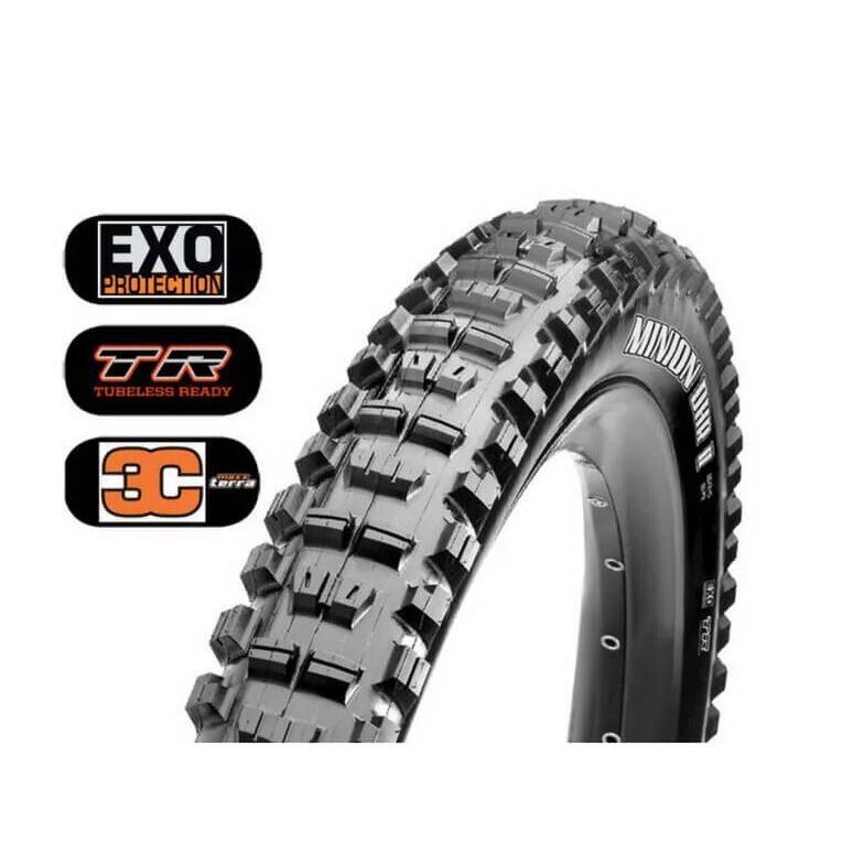 Gorski plašč Maxxis Minion DHR II 27.5x2.40 - WT, EXO+, TR, 3C Maxx Terra