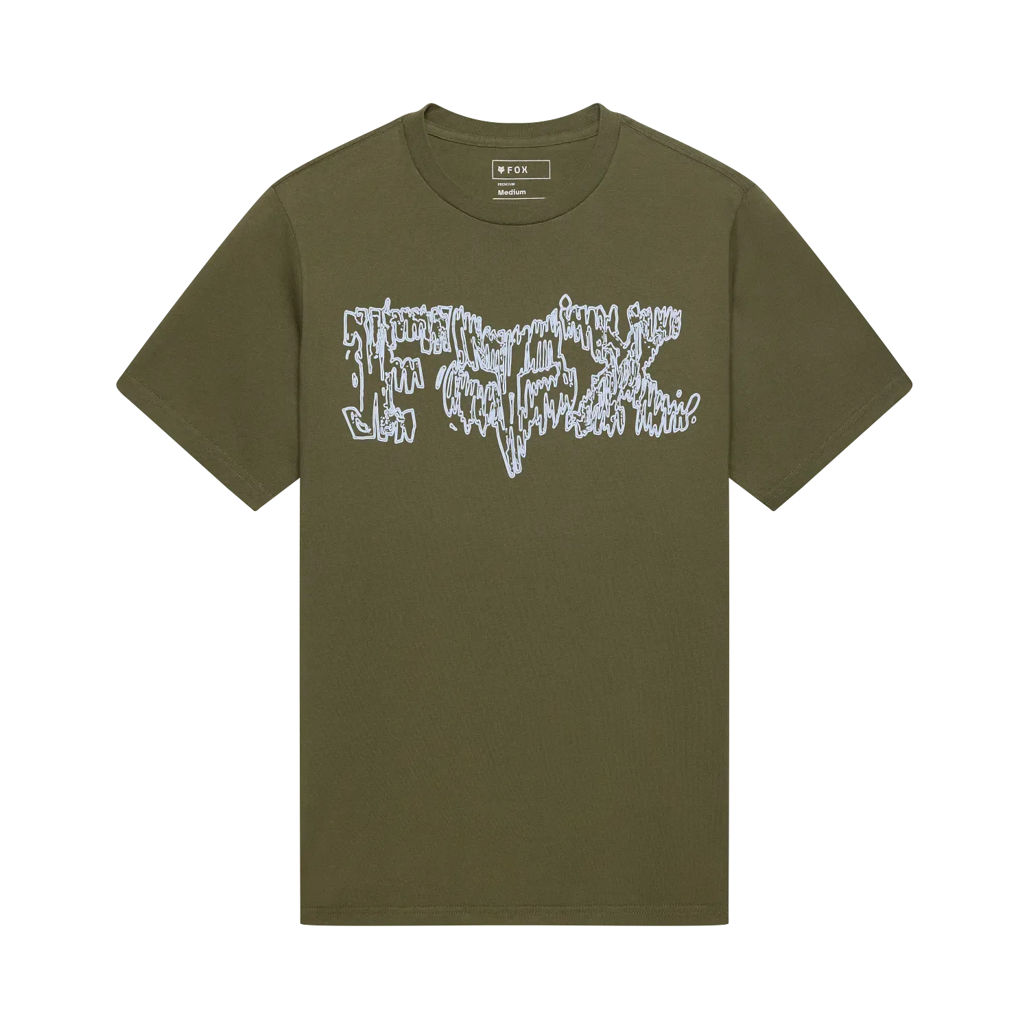 MĘSKA KOSZULKA FOX DUSTPROOF Z KRÓTKIM RĘKAWEM