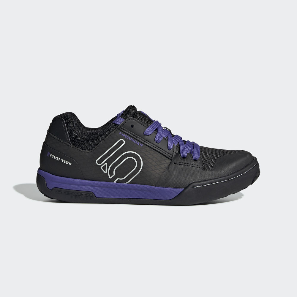 Ženski MTB Kolesarski čevlji Five Ten Freerider Contact-black/carbon/purple
