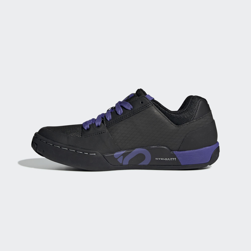 Women's MTB Cycling Shoes Five Ten Freerider Contact—black/carbon/purple