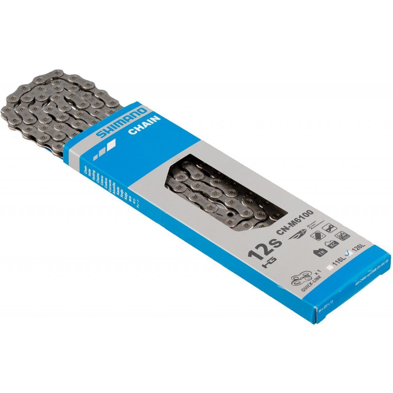 Veriga Shimano Deore CN-M6100 12P, 126 členov