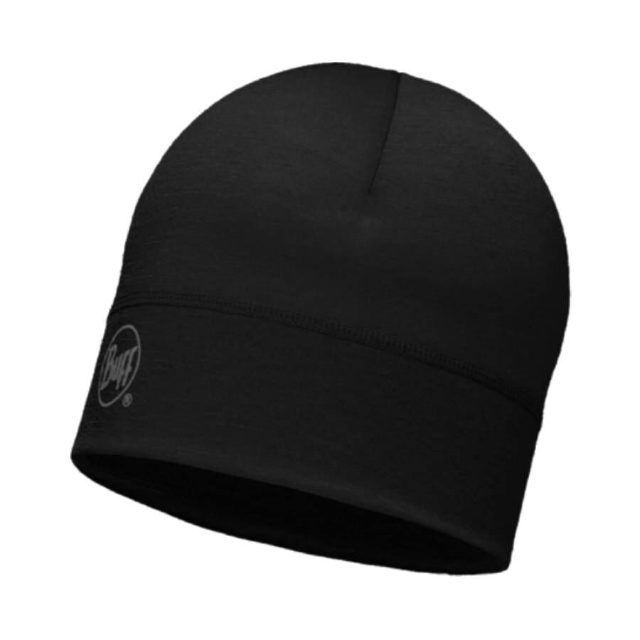 Kapa Lightweight Merino Wool - Solid Black