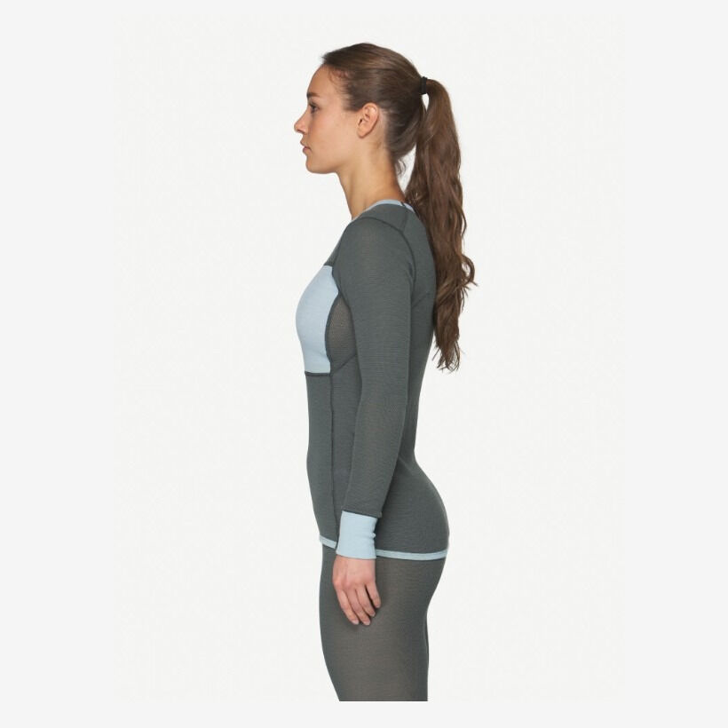 Womens Devold Wool Mesh Long Sleeve Base Layer