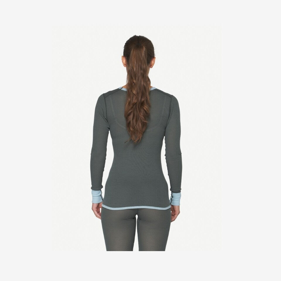 Womens Devold Wool Mesh Long Sleeve Base Layer