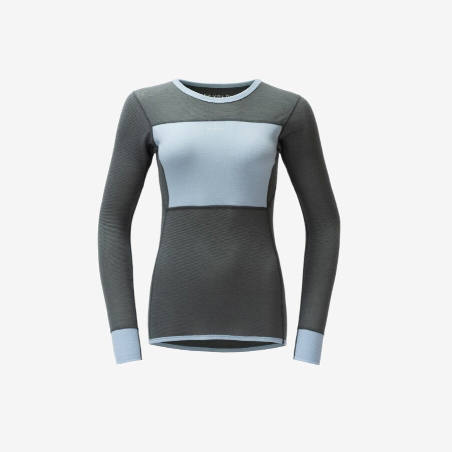 Womens Devold Wool Mesh Long Sleeve Base Layer
