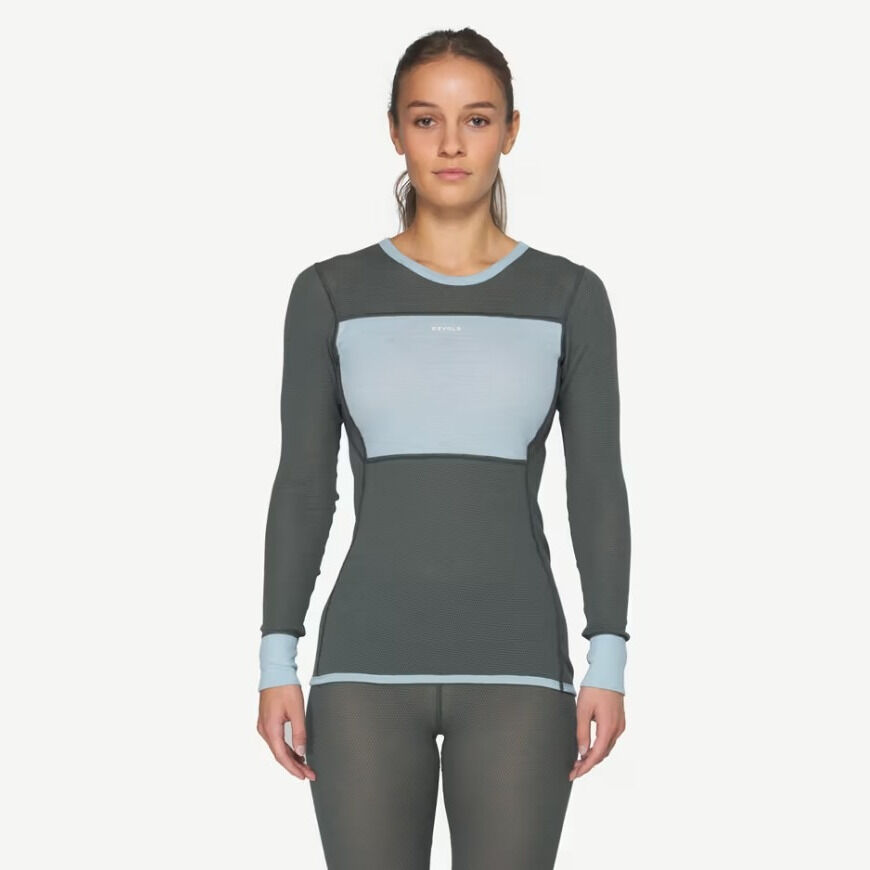 Womens Devold Wool Mesh Long Sleeve Base Layer