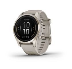 Športna ura Garmin Epix Pro (Gen 2) Sapphire - Soft gold stainless / light sand band