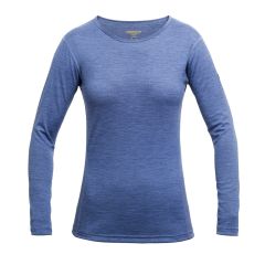 Ženska termo majica Devold Breeze - Bluebell Melange