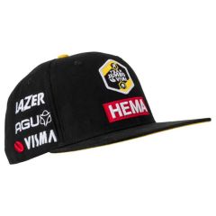 Kapa s šiltom AGU Jumbo Visma Podium Flat 2021