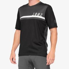 kolesarska-majica-100percent-airmatic-jersey-black-front