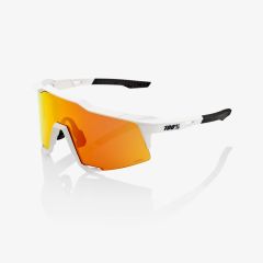 Kolesarska očala 100% Speedcraft - Soft Tact Off White / HiPER Red Multilayer Mirror Lens