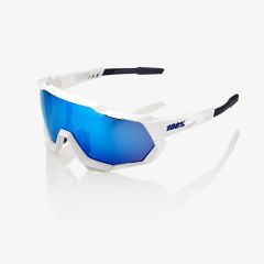 Kolesarska očala 100% Speedtrap - Matte Whgite / HiPER Blue Multilayer Mirror Lens