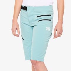 Ženske kolesarske hlače 100% Airmatic Shorts- Seafoam