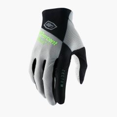 Kolesarske MTB rokavice 100% Celium - Vapor/Lime