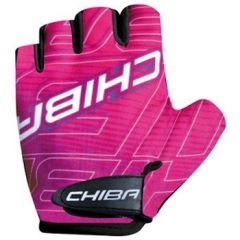Otroške kolesarske rokavice Chiba Kids-Pink/Magenta