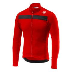Termo kolesarski dres Castelli Puro 3 FZ-Red