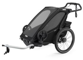 Otroški voziček/prikolica Thule Chariot Sport 1-Midnight Black